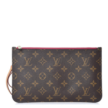 Louis Vuitton Monogram Neverfull MM GM Pochette Pivoine 1 of 13