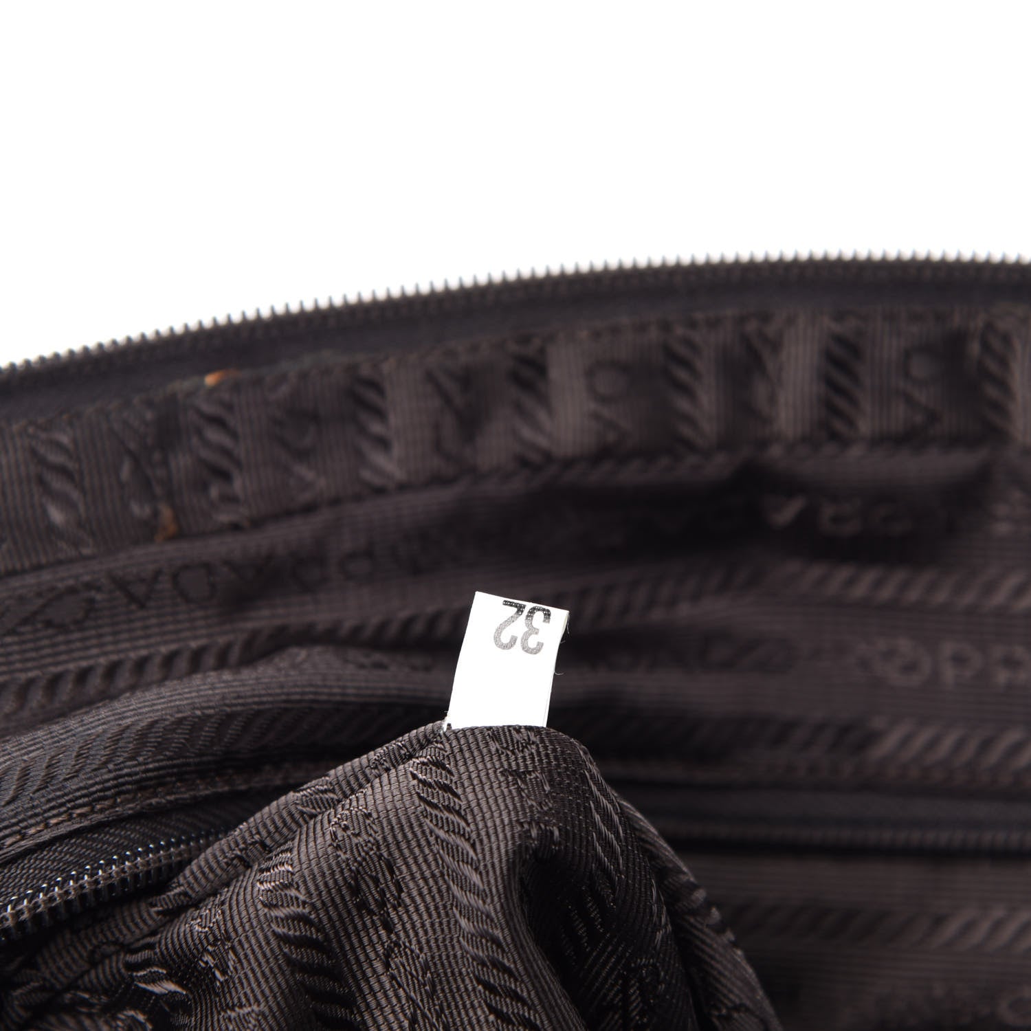 Prada Tessuto Nylon Tote Brown 10 of 11