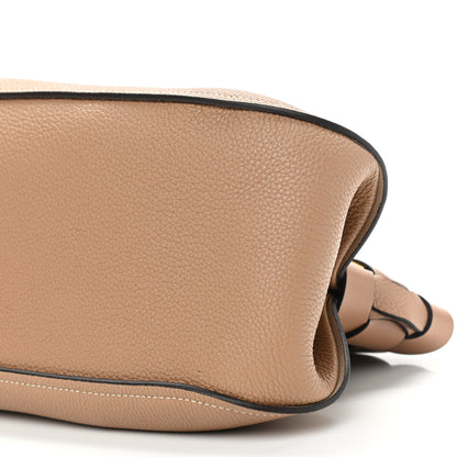 Chloe Grained Calfskin Darryl Clutch Cement Brown 10 of 10