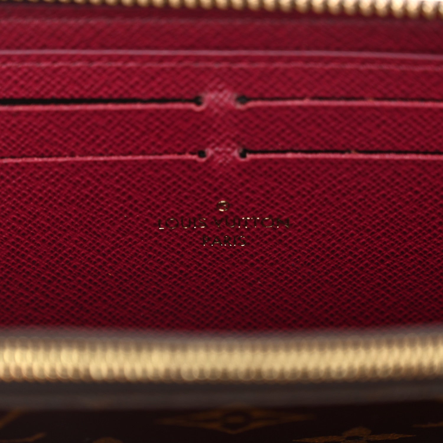 Louis Vuitton Monogram Clemence Wallet Fuchsia 7 of 9