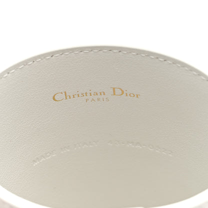 Christian Dior Calfskin Dior Vibe Bottle Holder White Blue 6 of 9