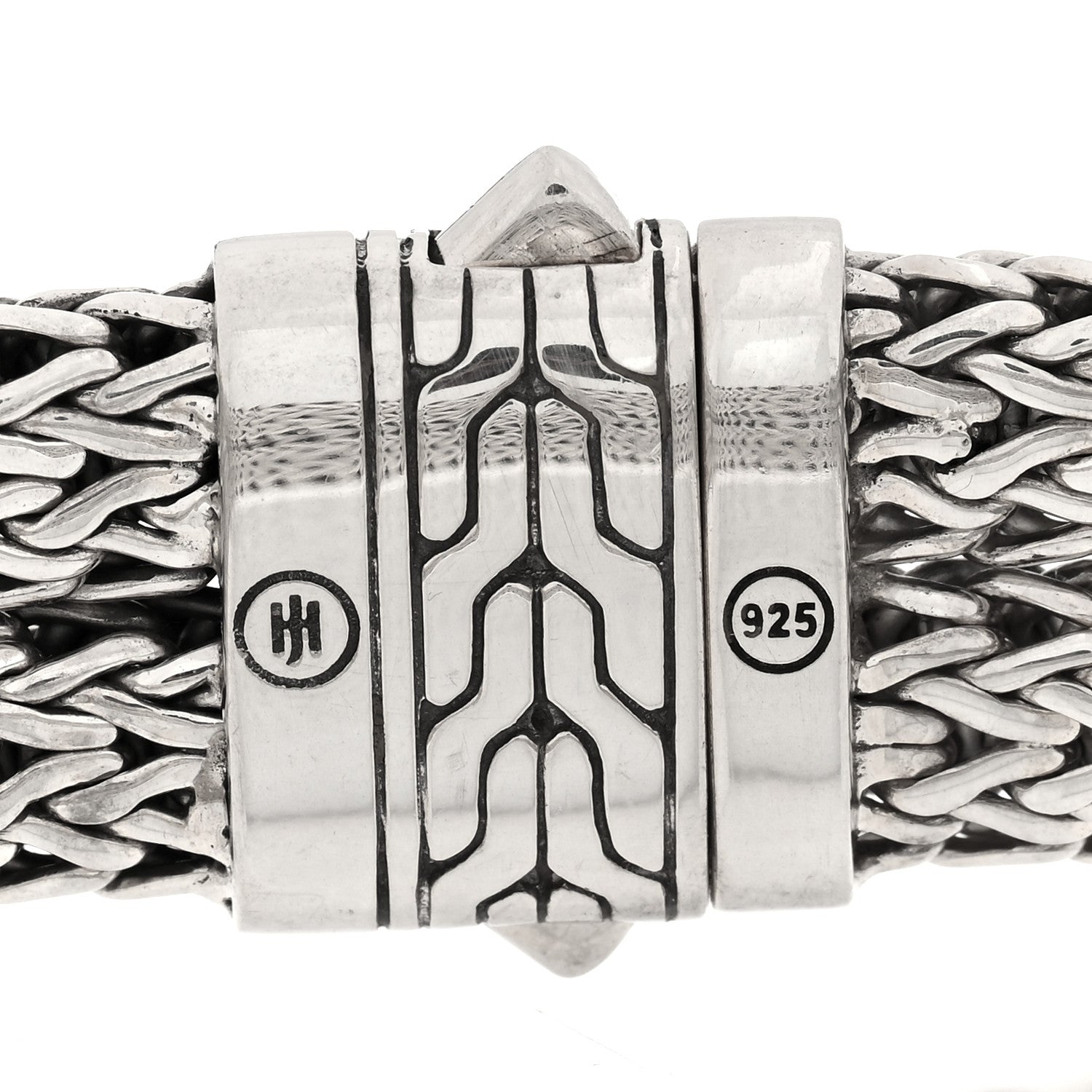 John Hardy Sterling Silver Double Row Chain Bracelet 3 of 3