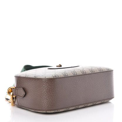 Gucci GG Supreme Monogram Web Neo Vintage Shoulder Bag Beige New Acero Crop 4 of 11