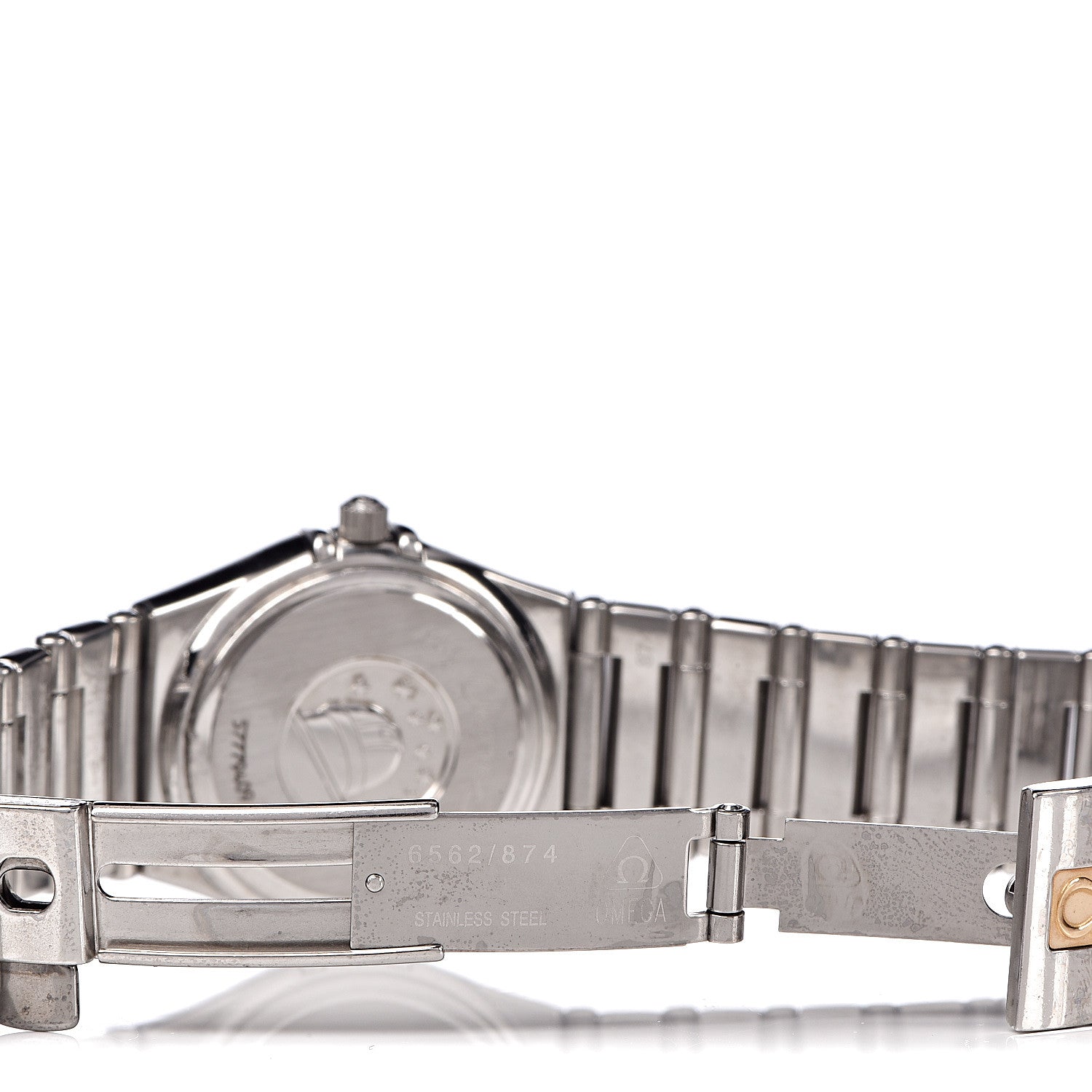 Omega Stainless Steel Mother of Pearl 25mm Constellation My Choice Quartz Watch 1571.71.00 5 of 6