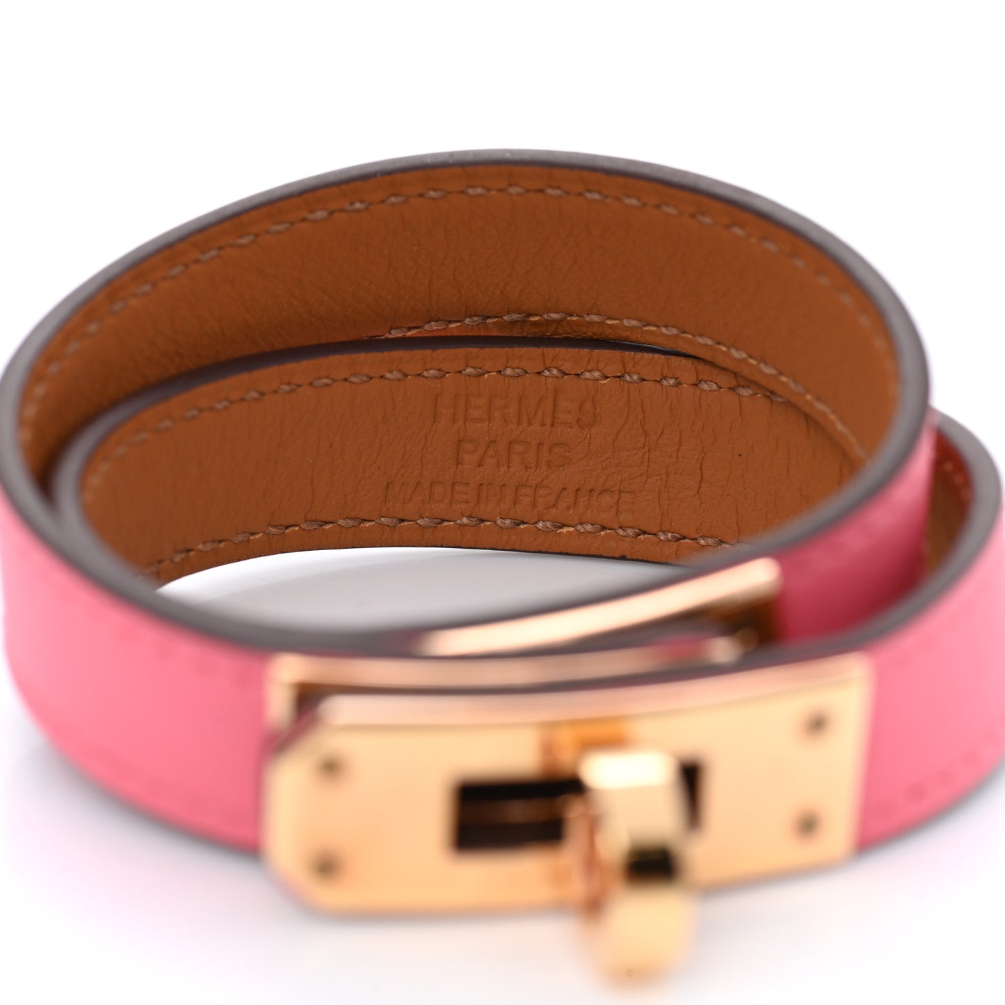 Swift Kelly Double Tour Bracelet XS Rose Azalee