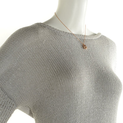 Hermes 18K Rose Gold Diamond Constance Amulette Pendant Necklace 2 of 5