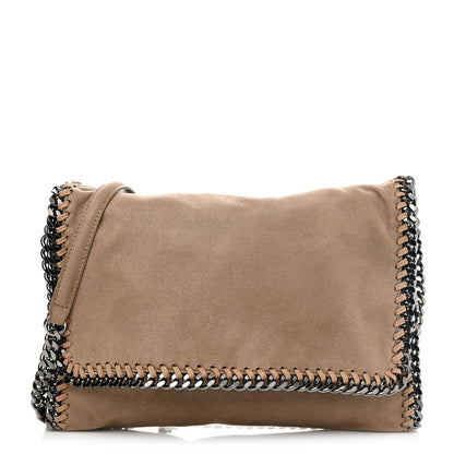Stella McCartney Shaggy Deer Falabella Mini Crossbody Bag Taupe 1 of 12