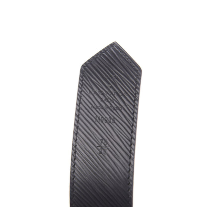 Louis Vuitton Monogram Epi 35mm LV Circle Reversible Belt 75 30 Black 5 of 6