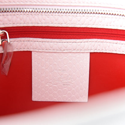 Christian Louboutin Calfskin Lizard Embossed Medium Paloma White 12 of 15