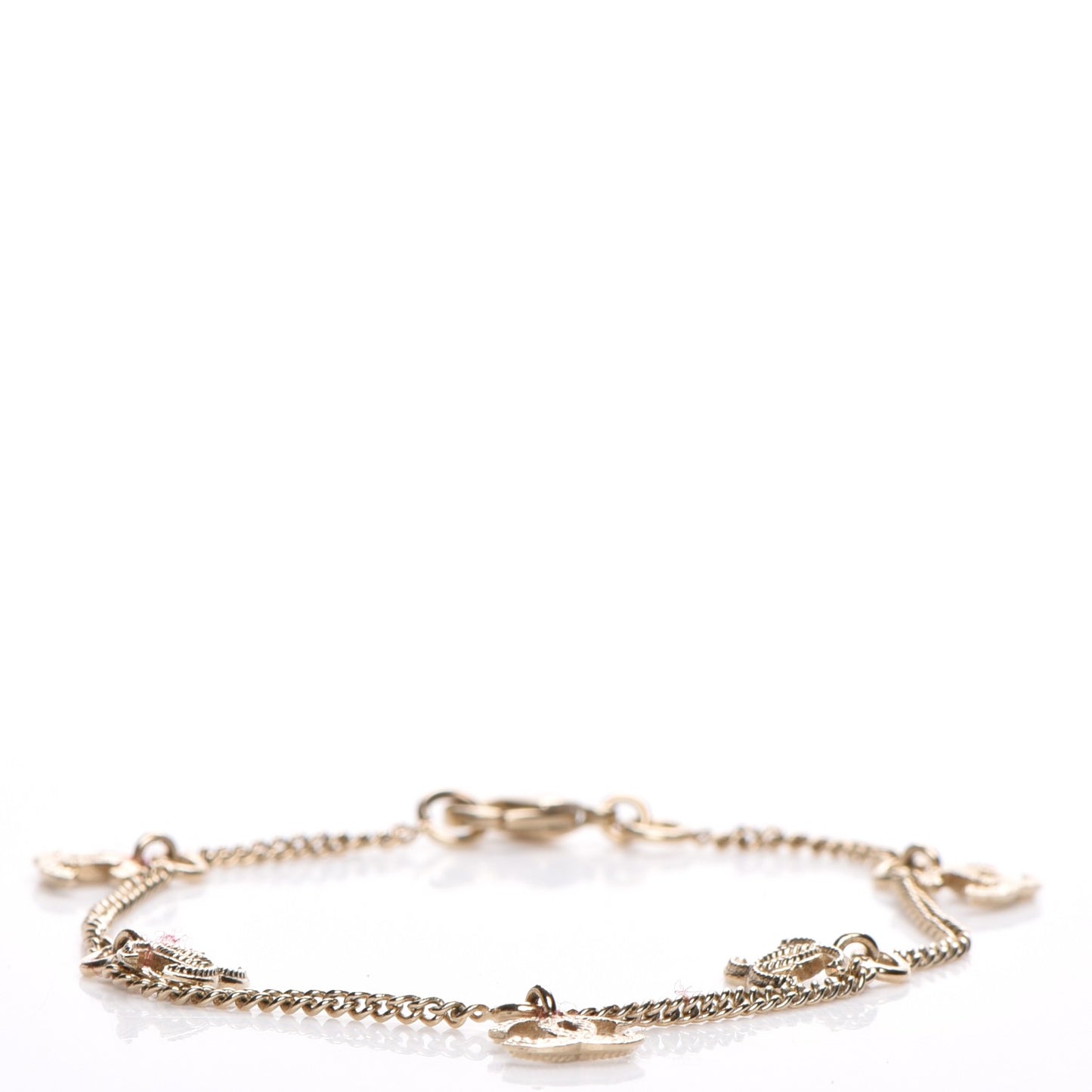 CC Charm Bracelet Gold