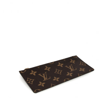 Louis Vuitton Monogram Felicie Chain Wallet Zippered Insert 4 of 6