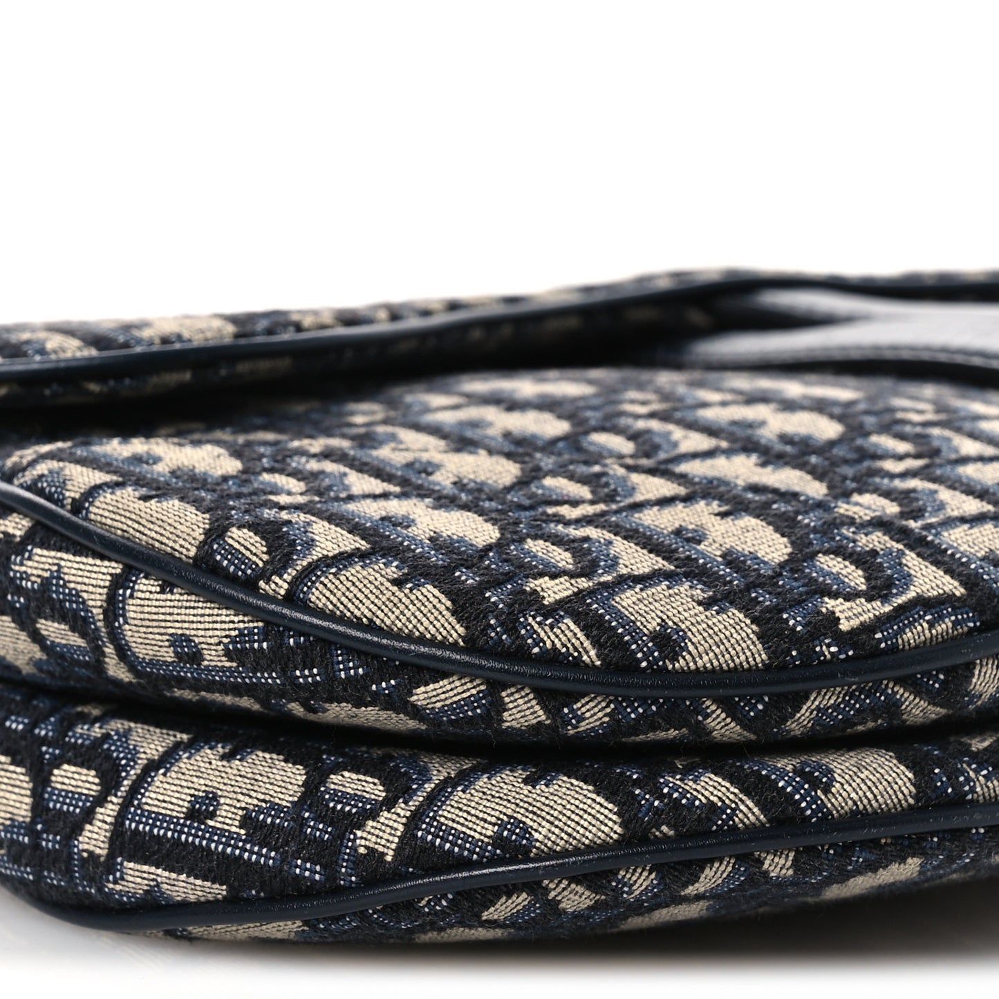 Oblique Saddle Bag Blue