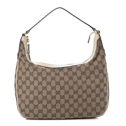 Gucci GG Monogram Medium Charmy Hobo Off White 1 of 15