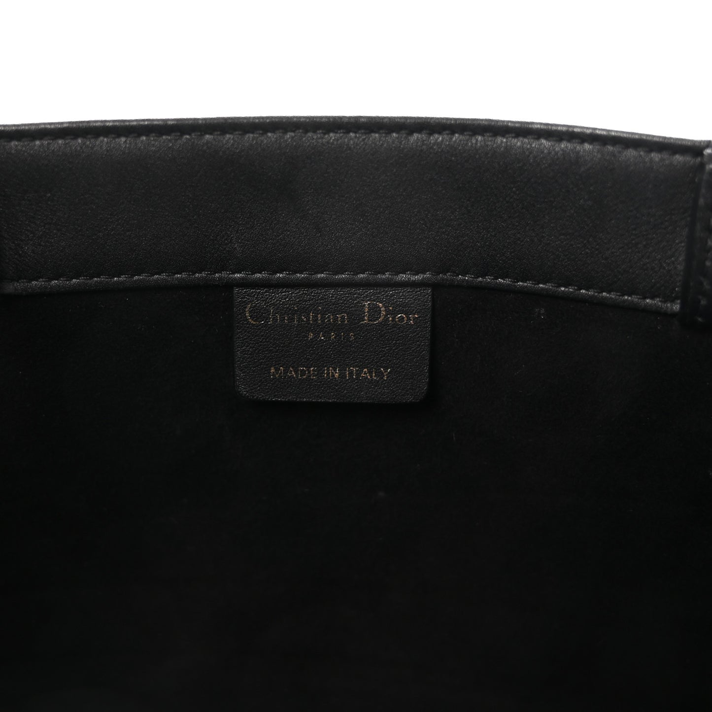 Calfskin Embossed Medium Book Tote Black