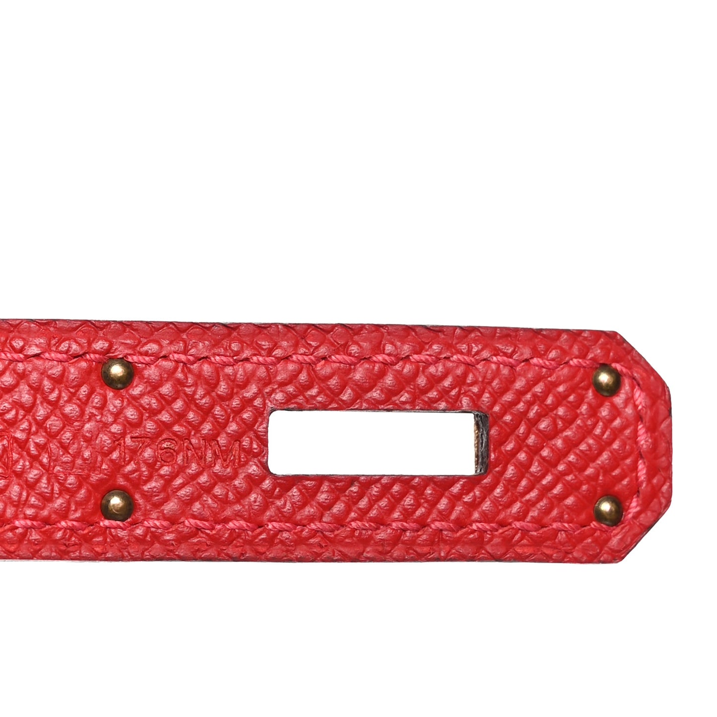Epsom Birkin 35 Rouge Casaque
