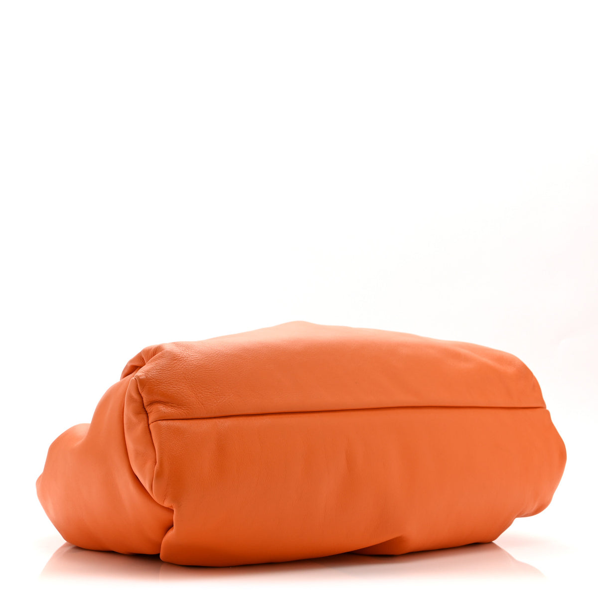 Bottega Veneta Smooth Butter Calfskin Medium The Shoulder Pouch Light Orange 4 of 11