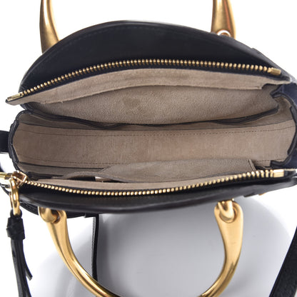 Chloe Calfskin Suede Small Pixie Bag Full Blue 4 of 8