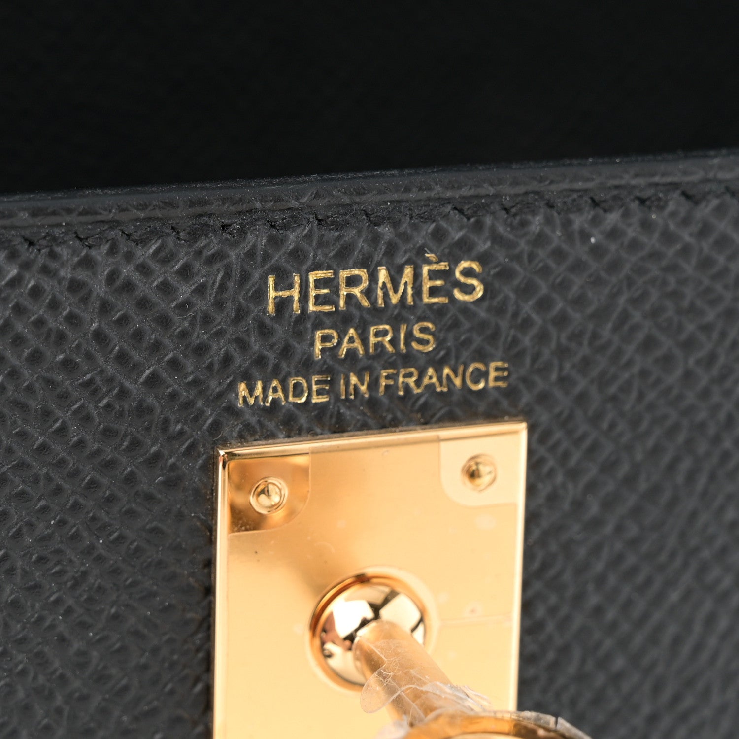 Hermes Epsom Kelly Sellier 25 Black 6 of 11