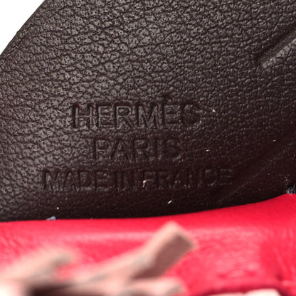 Hermes Milo Lambskin Grigri Rodeo Pegase Horse Bag Charm PM Framboise Rose Sakura Rouge Sellier 3 of 4