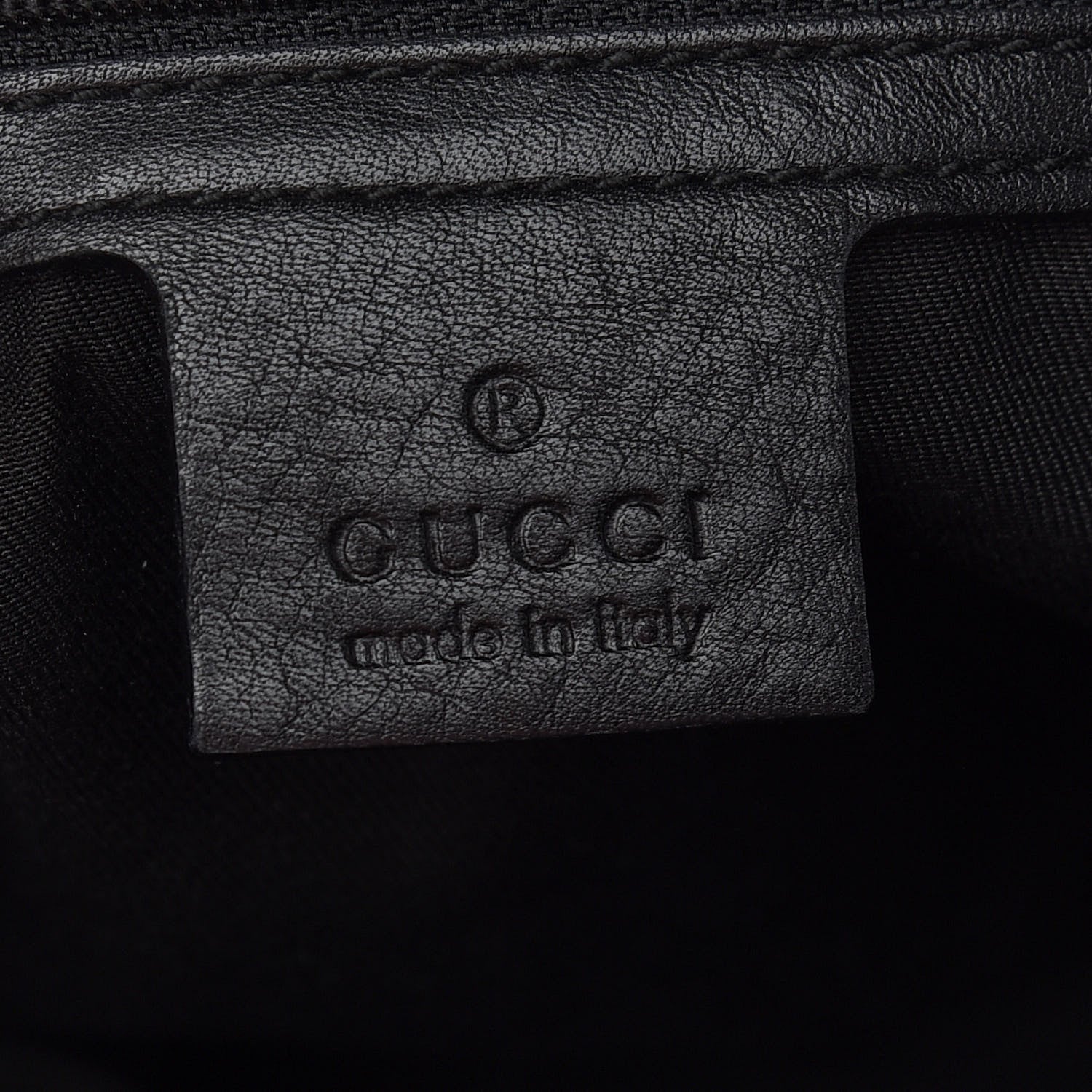Gucci Monogram Large Punch Tote Black 6 of 9