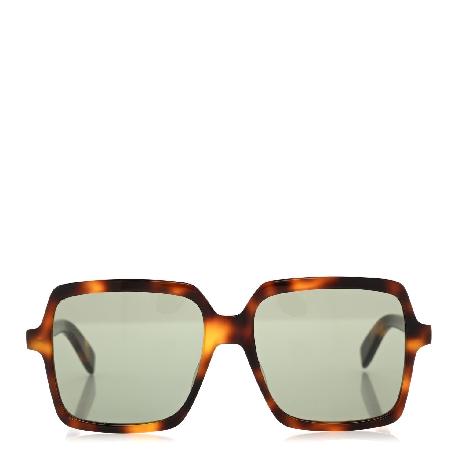 Saint Laurent Oversized SL174 Sunglasses Tortoise 2 of 8
