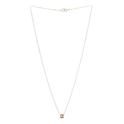 Tiffany 18K Rose Gold Atlas Open Pendant Necklace 3 of 6