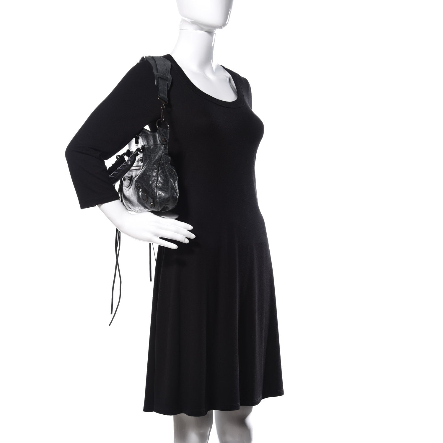 Balenciaga Agneau Classic Hardware First Anthracite 2 of 9
