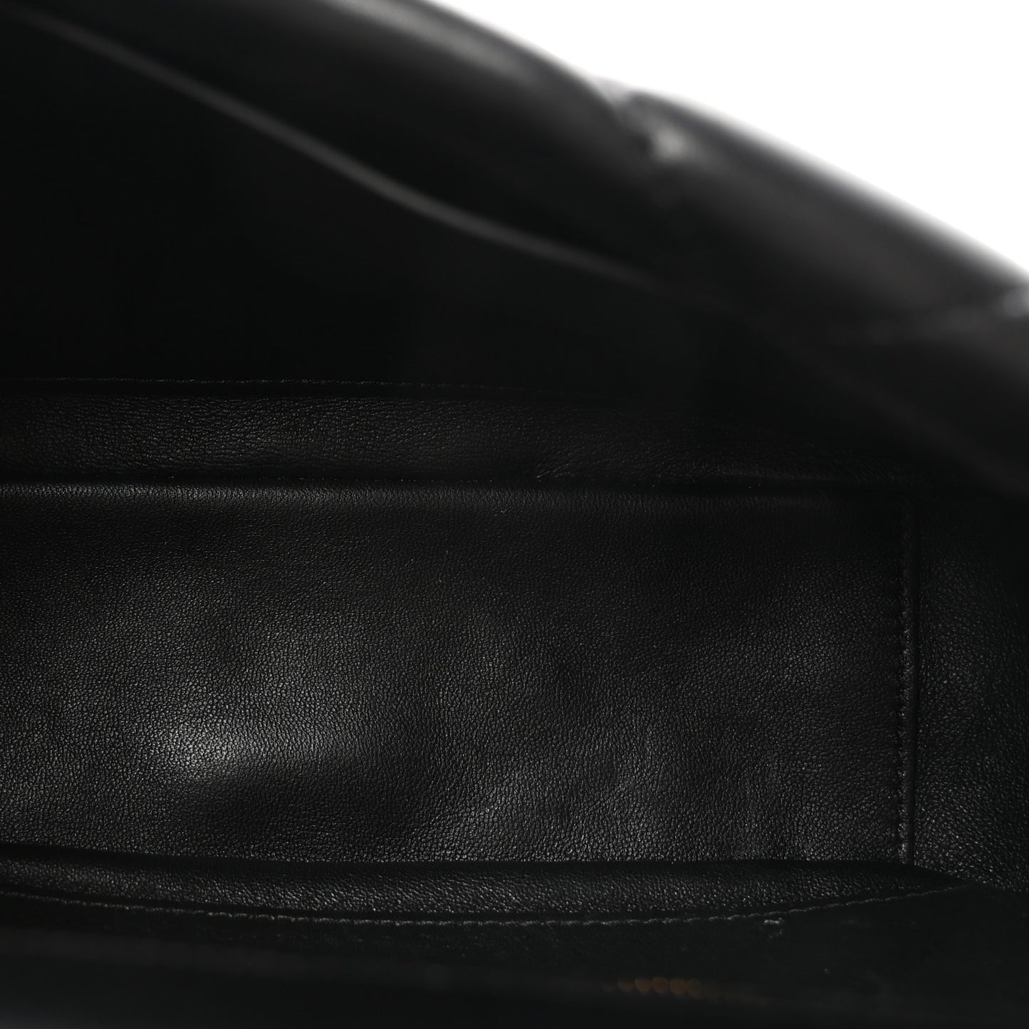 Nappa Large Roman Stud Shoulder Bag Black