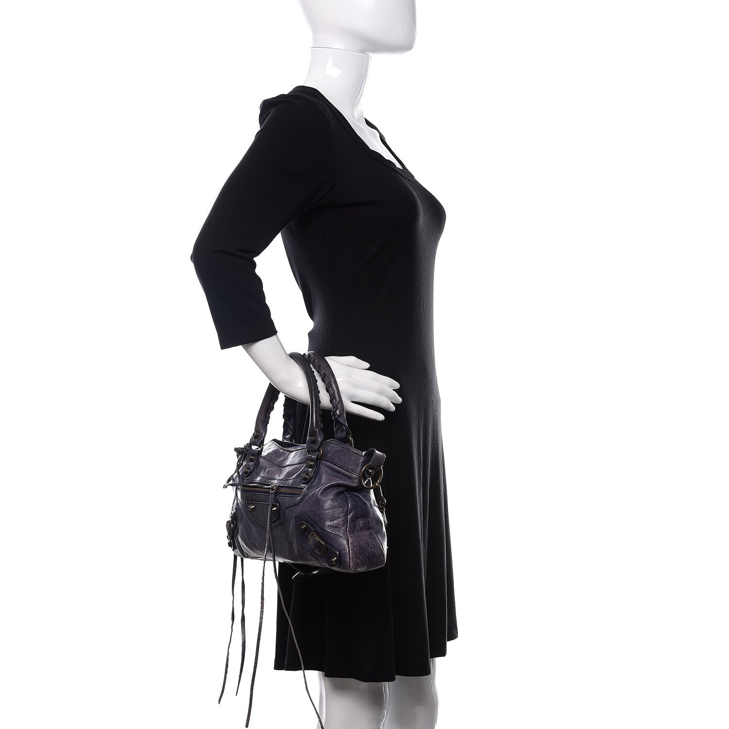 Balenciaga Agneau Classic Hardware First Bleu Roi 2 of 12
