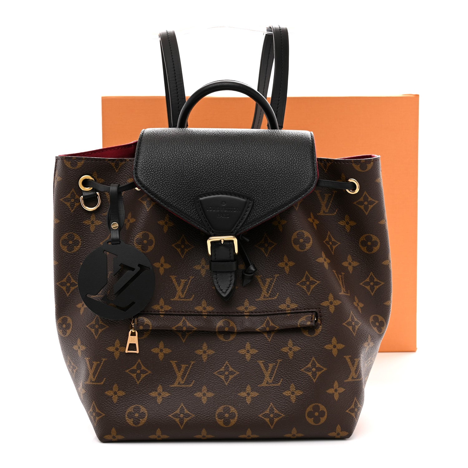 Louis Vuitton Monogram Montsouris PM Black 10 of 10