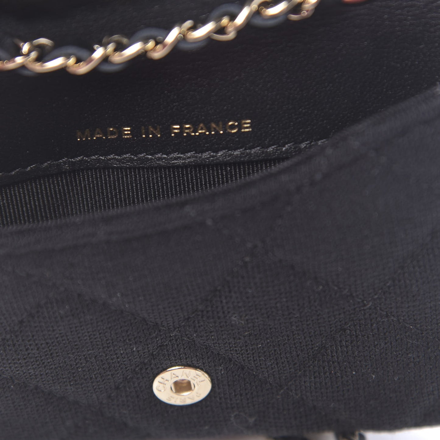 Jersey Quilted Belt Bag Black
