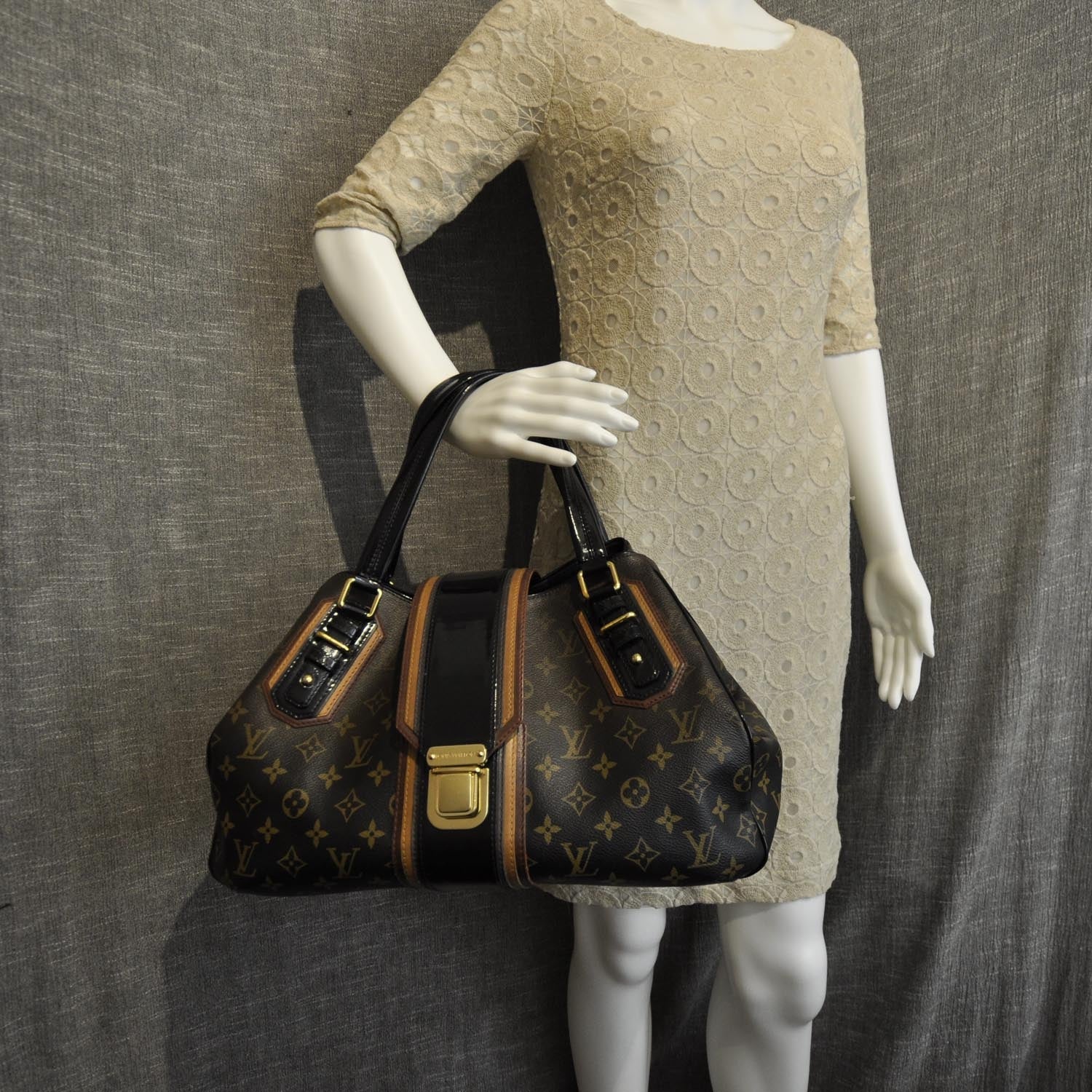 Louis Vuitton Monogram Mirage Griet Black 2 of 9