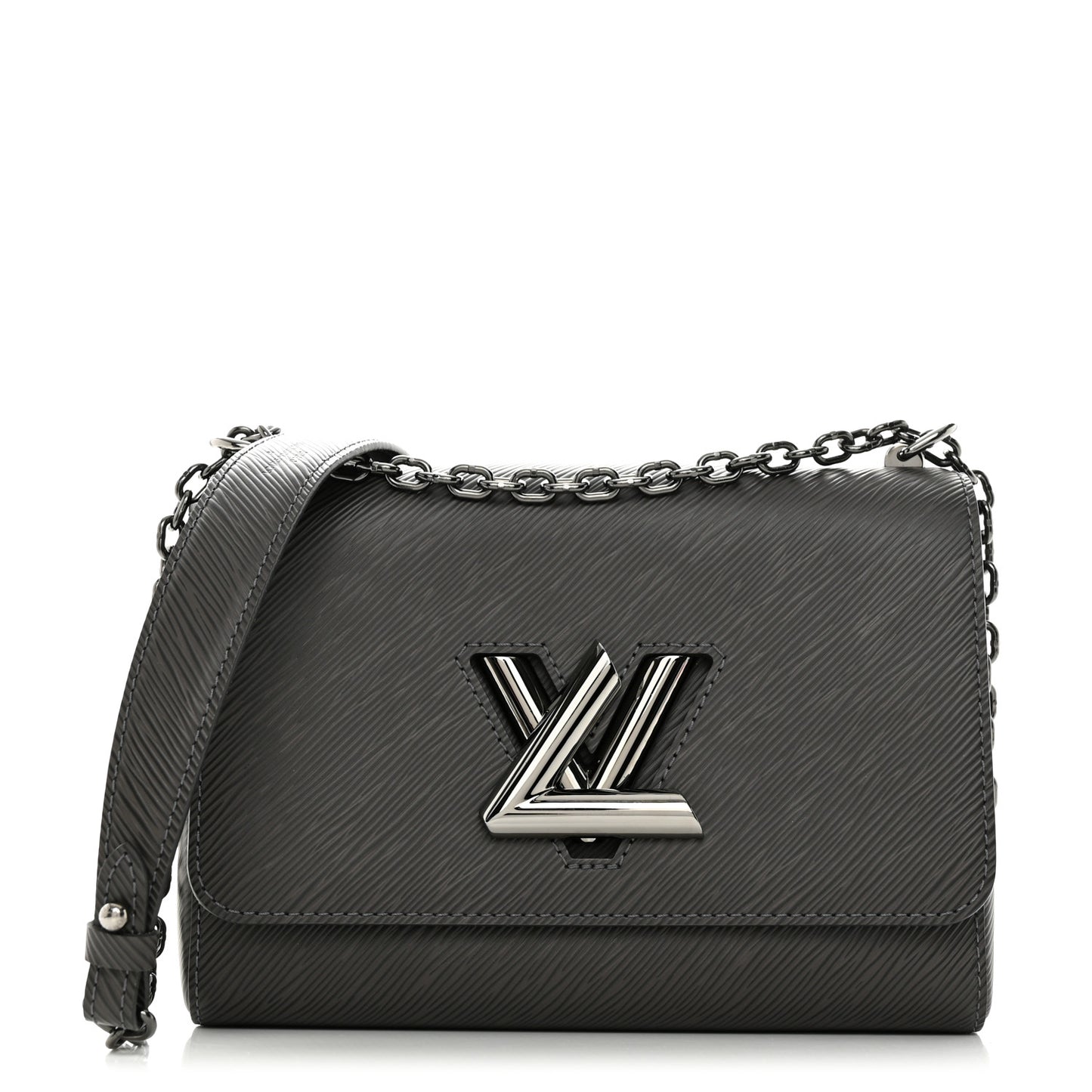 Epi Twist Shoulder Bag MM Etain