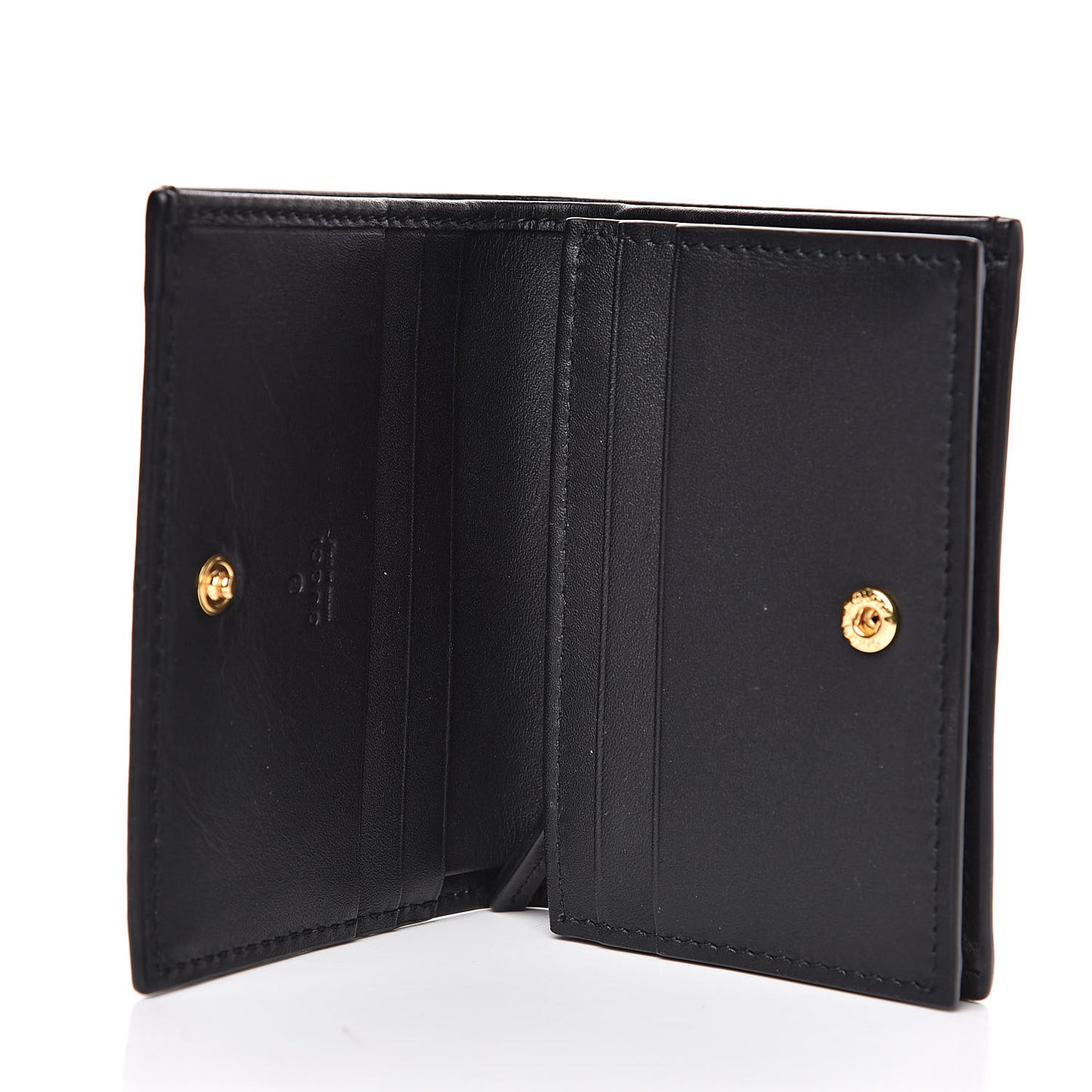 GG Supreme Monogram Bee Print Card Case