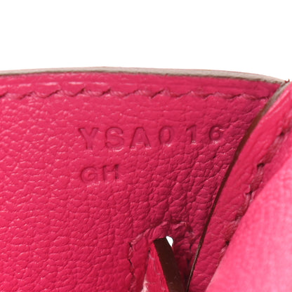 Hermes Ostrich Birkin 30 Rose Tyrien 6 of 10