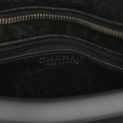 Chanel Caviar Quilted Medallion Tote Black 6 of 10