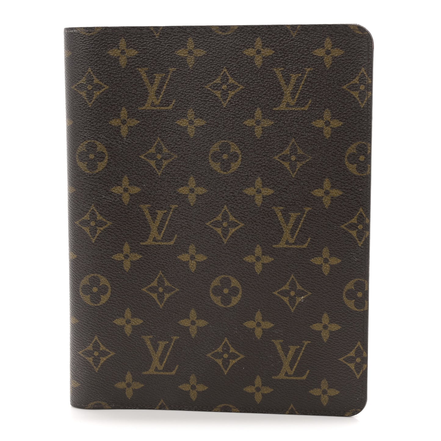 Monogram Desk Agenda Cover