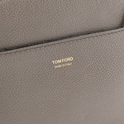 Tom Ford Calfskin Medium Shaded Jennifer Crossbody Bag Grey 6 of 14