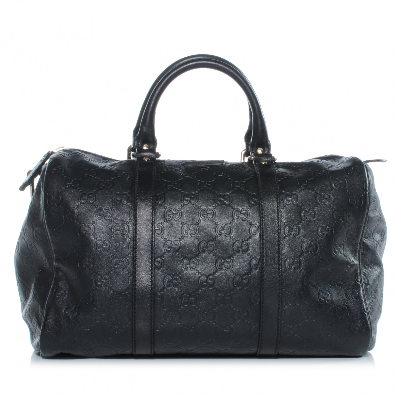 Gucci Guccissima Medium Joy Boston Black 1 of 8