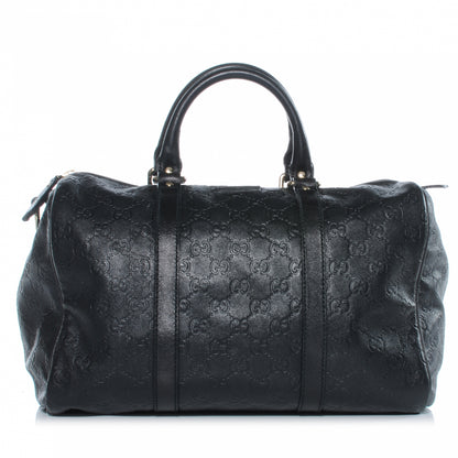 Gucci Guccissima Medium Joy Boston Black 1 of 8