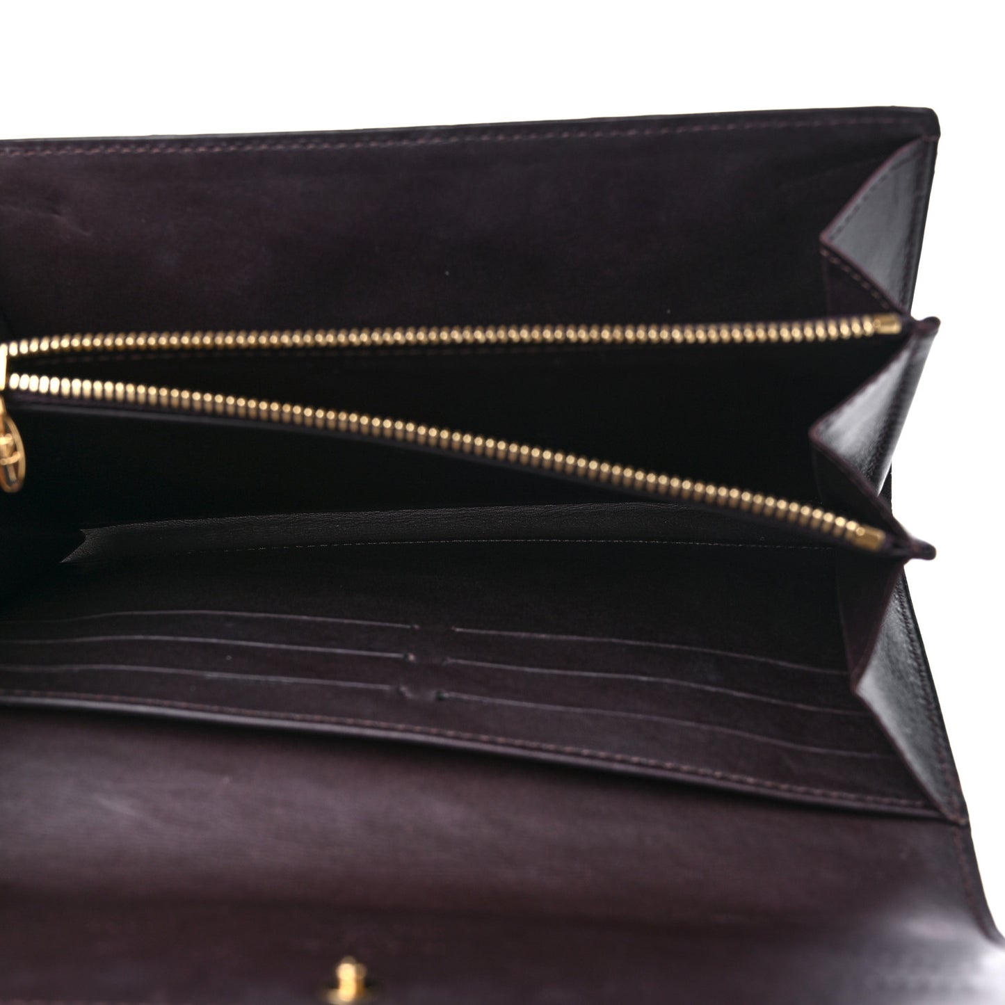 LOUIS VUITTON Vernis Sarah Wallet Rouge Fauviste