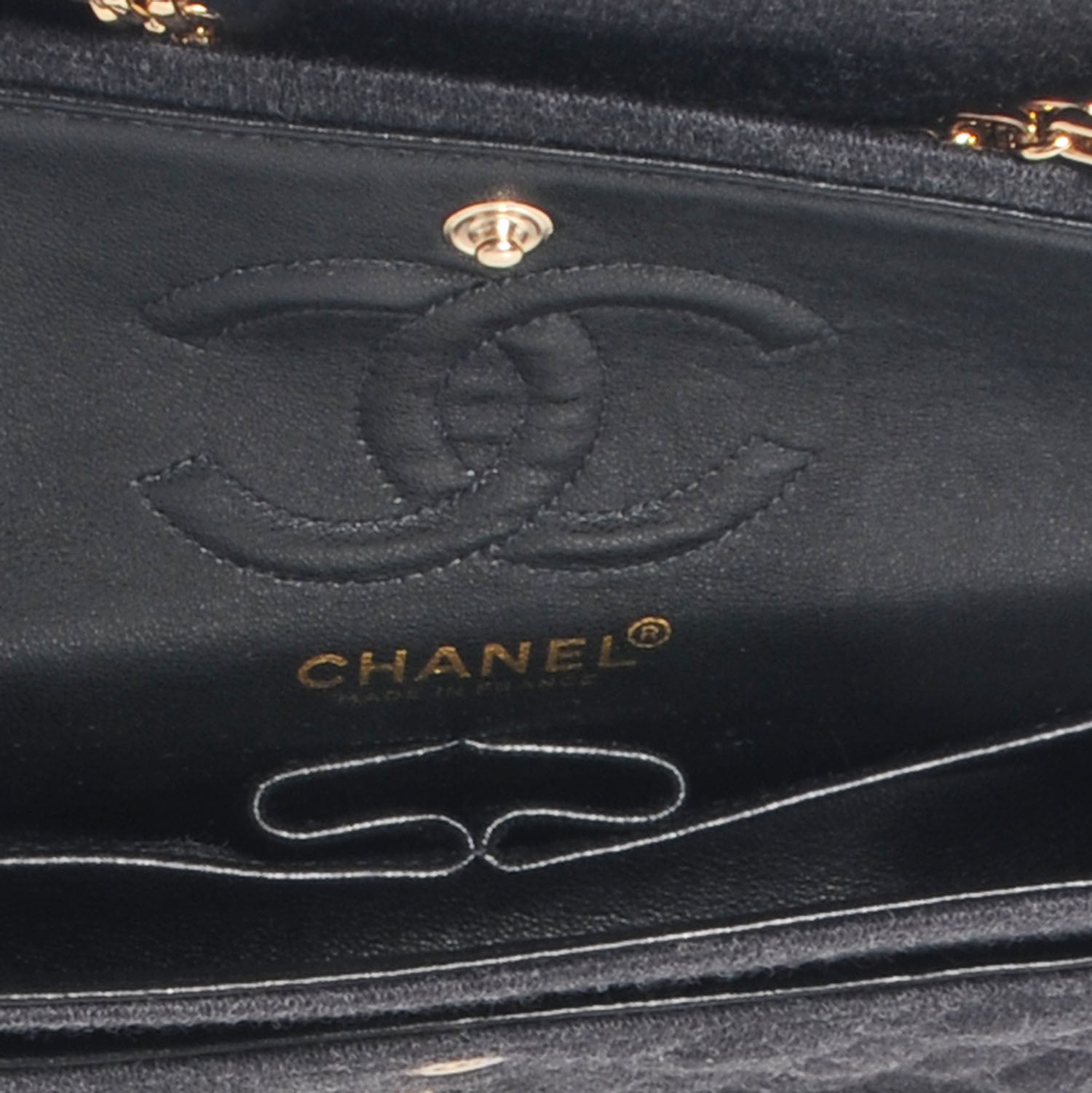 Chanel Jersey Small Double Flap Navy 6 of 9