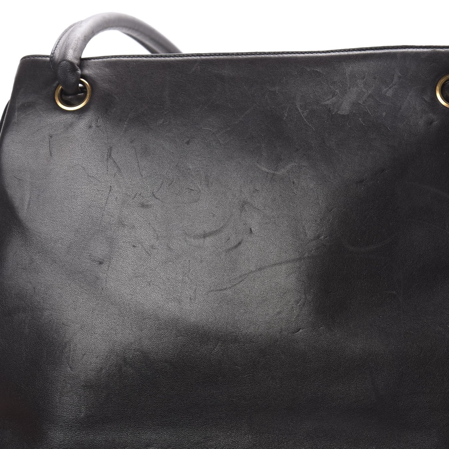 Lambskin CC Tote Black