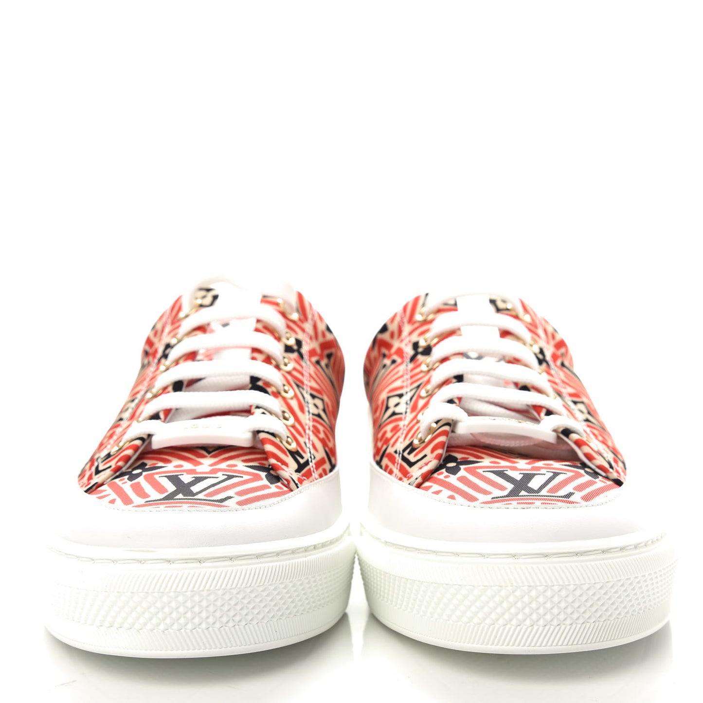 Nylon Monogram Crafty Open Back Sneaker 37.5