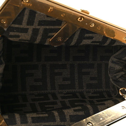 Fendi Shiny Nappa Small Fendi First Caramello 5 of 10