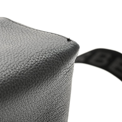 Burberry Grainy Calfskin Vintage Check Note Crossbody Bag Black 13 of 15