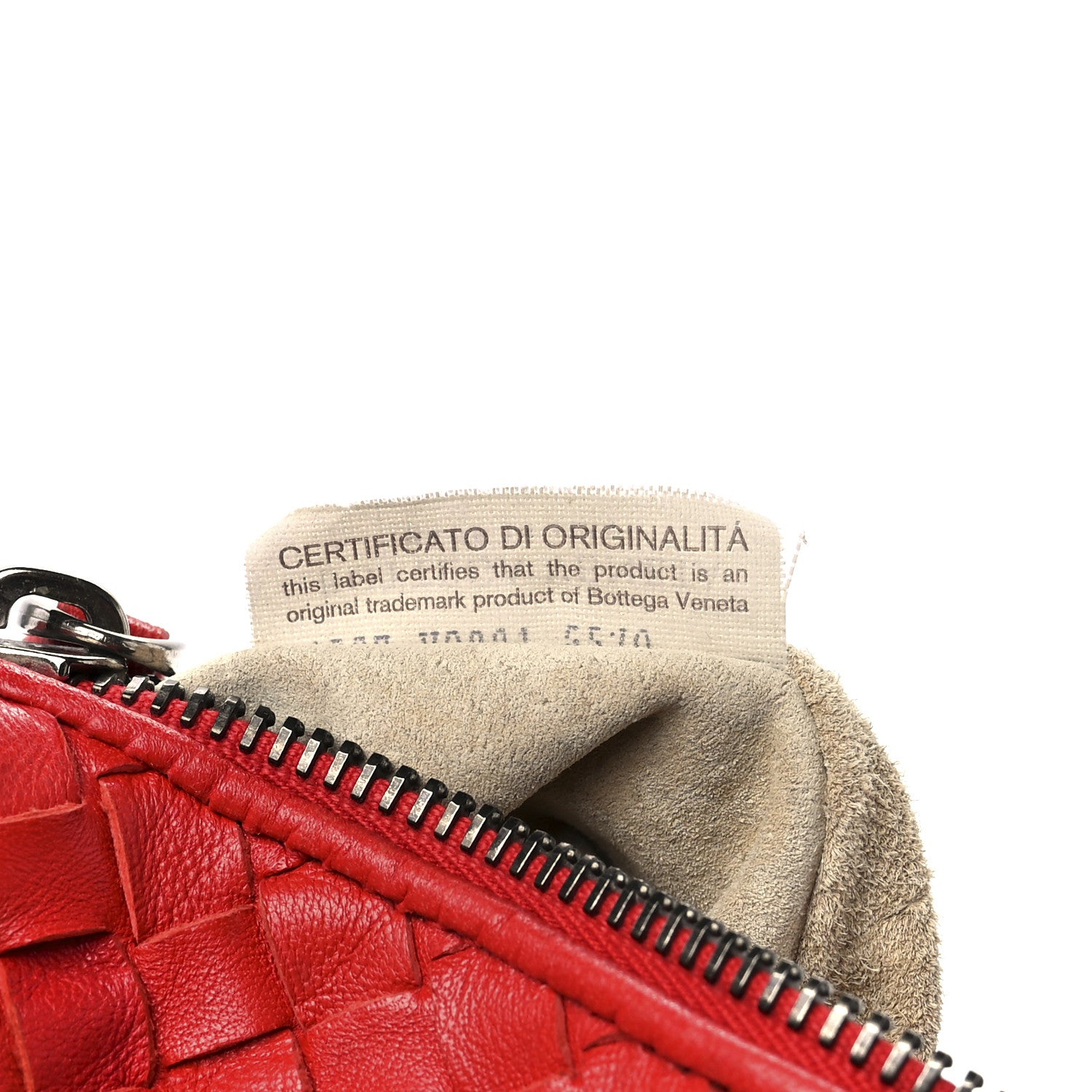 Bottega Veneta Nappa Intrecciato Large Cosmetic Case Carmino 8 of 13