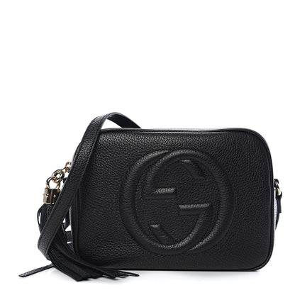 Gucci Pebbled Calfskin Small Soho Disco Bag Black 1 of 9