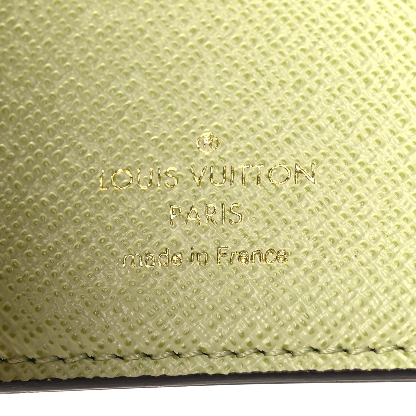Monogram Lisa Wallet Light Green