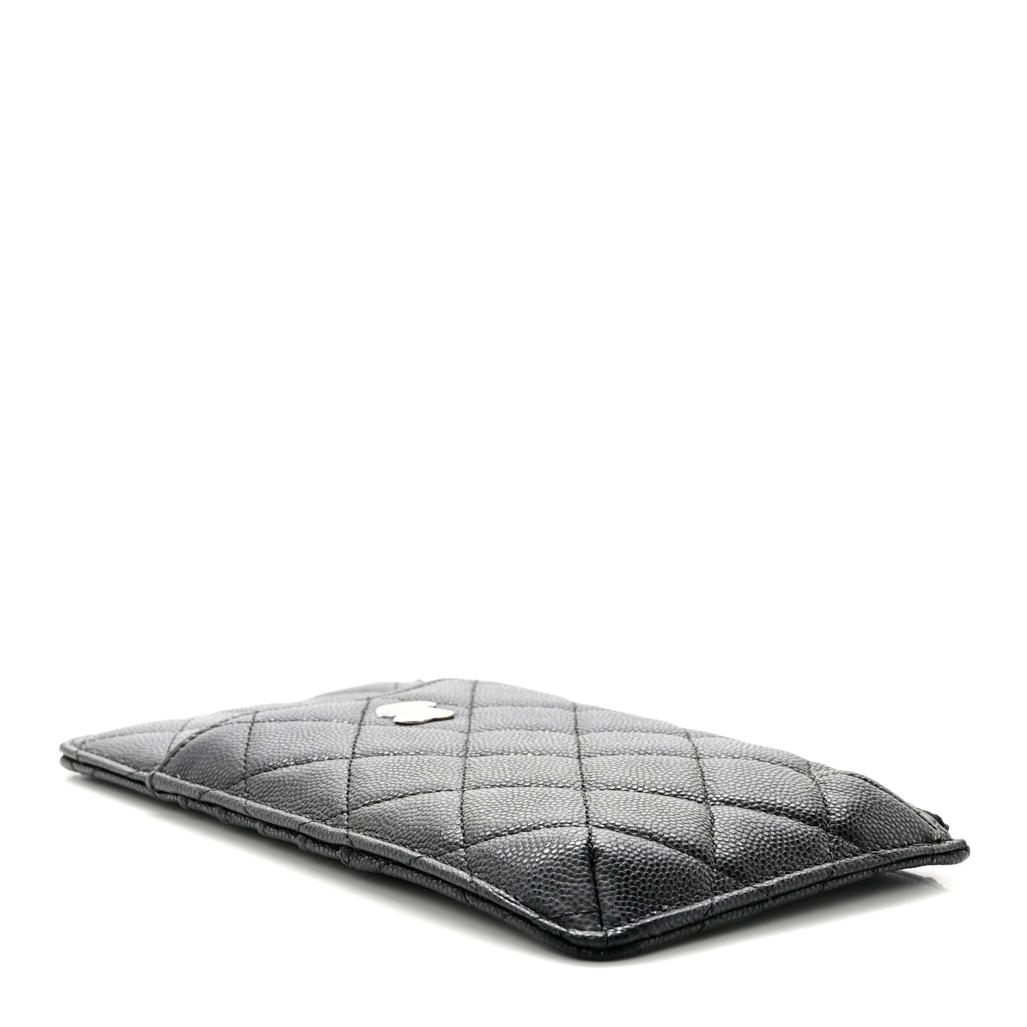 Chanel Caviar Quilted Classic iPhone Pouch Black 4 of 8